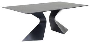 Gloria jedálenský stôl 200x100 cm čierny