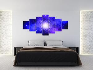 Obraz - vesmírna mandala (Obraz 210x100cm)