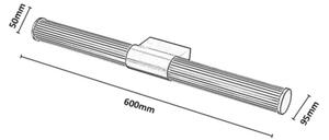 Rabalux 75105 - LED osvetlenie zrkadla do kúpeľne CALYN LED/15W/230V IP44 zlatá