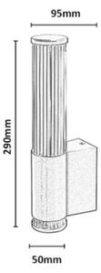 Rabalux 75106 - LED Kúpeľňové nástenné svietidlo CALYN LED/6W/230V IP44 zlatá
