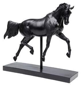 Horse dekorácia čierna 26cm
