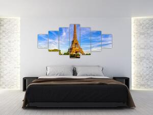 Obraz: Eiffelova veža, Paríž (Obraz 210x100cm)