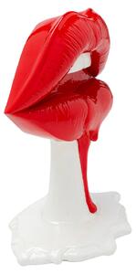 Hot Lips dekorácia červená 26 cm