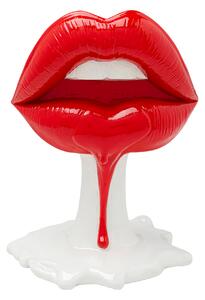 Hot Lips dekorácia červená 26 cm