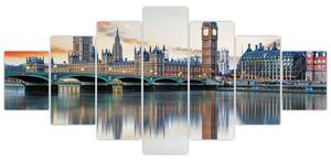 Obraz Londýna, Big ben (Obraz 210x100cm)
