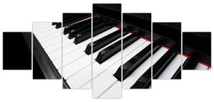 Obraz: klavír (Obraz 210x100cm)
