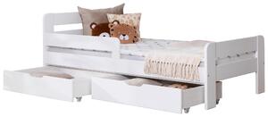POSTEĽ S ÚLOŽNÝM PRIESTOROM, 90/200 cm biela MID.YOU - Online Only detský nábytok, Online Only