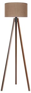 Duolla - Stojacia lampa 1xE27/60W/230V pr. 44 cm hnedá/wenge