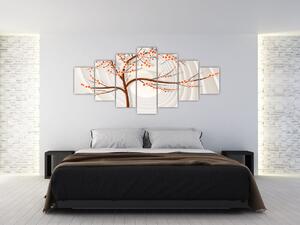 Moderný obraz stromu (Obraz 210x100cm)