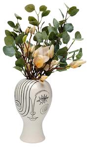 Lady váza biela 30 cm