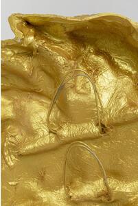 Lion Head nástenná dekorácia zlatá 90x100cm