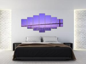 Obraz dlhého mosta (Obraz 210x100cm)