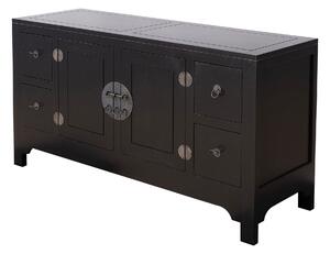 Komoda Modern 137 x 45x 76 cm black