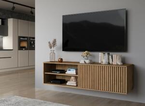 Závesný televízny stolík ISADORA - dub artisan