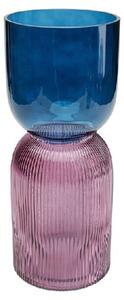 Marvelous Duo váza modrá/fialová 40 cm