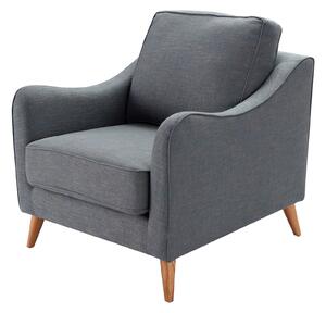 Kreslo Venuste denim blue/brown