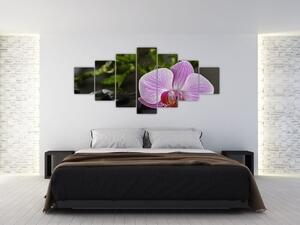 Moderný obraz kvetu (Obraz 210x100cm)
