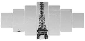 Obraz - Eiffelova veža (Obraz 210x100cm)