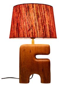 Mesa stolová lampa hnedá 47 cm