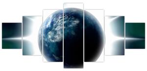 Moderný obraz zemegule (Obraz 210x100cm)