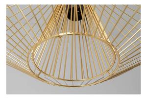Modo Wire visiaca lampa okrúhla zlatá