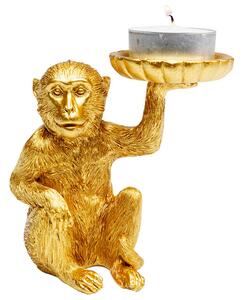 Monkey dekorácia zlatá