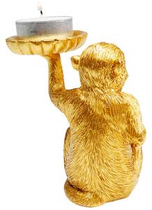 Monkey dekorácia zlatá