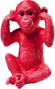 Monkey Kikazaru pokladnička červená