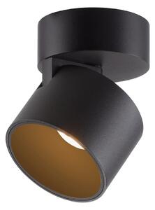 Stropné Lampa PURE, Cup, stmievateľné, Čierna, Obývacia izba, Kov, Moderný