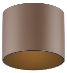 Stropné Lampa PURE, Point, stmievateľné, Bronzová / Stará Mosadz, Kúpeľňa, Kov, Moderný