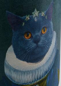 Mr. Cat taburetka modrá