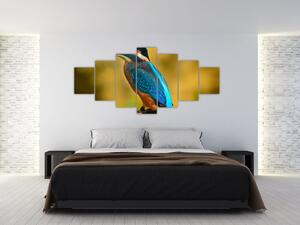 Obraz - farebný vták (Obraz 210x100cm)