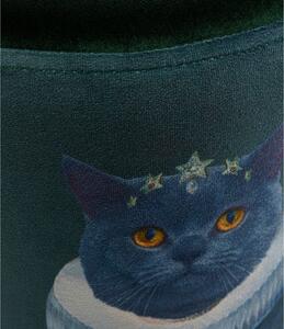 Mr. Cat taburetka modrá