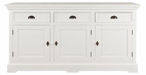 Komoda Dorothee 6 zásuviek, white&natural