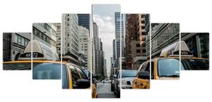 Obraz New-York - žlté taxi (Obraz 210x100cm)