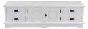 RTV skrinka Brighton 160 x 40 x 50 cm white