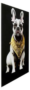 Noble Dog obraz čierny 40x60 cm