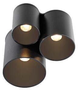 Stropné Lampa PURE, Point, stmievateľné, Čierna, Kúpeľňa, Kov, Moderný