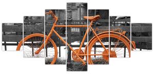 Obraz oranžového kolesá (Obraz 210x100cm)