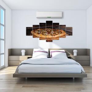 Obraz pizza - obraz do kuchyne (Obraz 210x100cm)