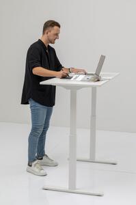 Office Smart písací stôl 140x60 cm biely