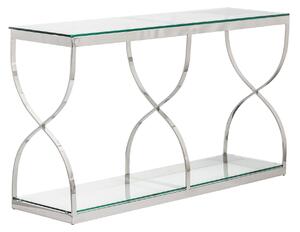 Konzolový stolík Dubai silver 140 x 40 x 80
