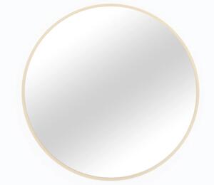 Okrúhle zrkadlo na stenu SOL - zlaté