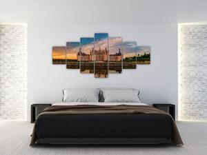 Obraz zámku (Obraz 210x100cm)
