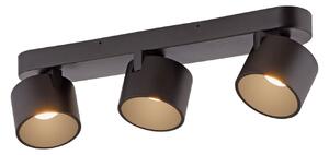 Stropné Lampa PURE, Cup, stmievateľné, Čierna, Obývacia izba, Kov, Moderný