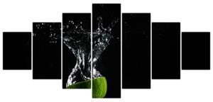 Obraz limetka vo vode (Obraz 210x100cm)