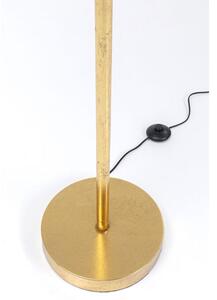 Palmera stojaca lampa zlatá 170cm
