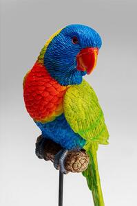 Parrot I dekorácia mix 36 cm