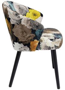 Peony Flower stolička viacfarebná
