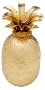 Pineapple dekoračná dóza zlatá 31 cm